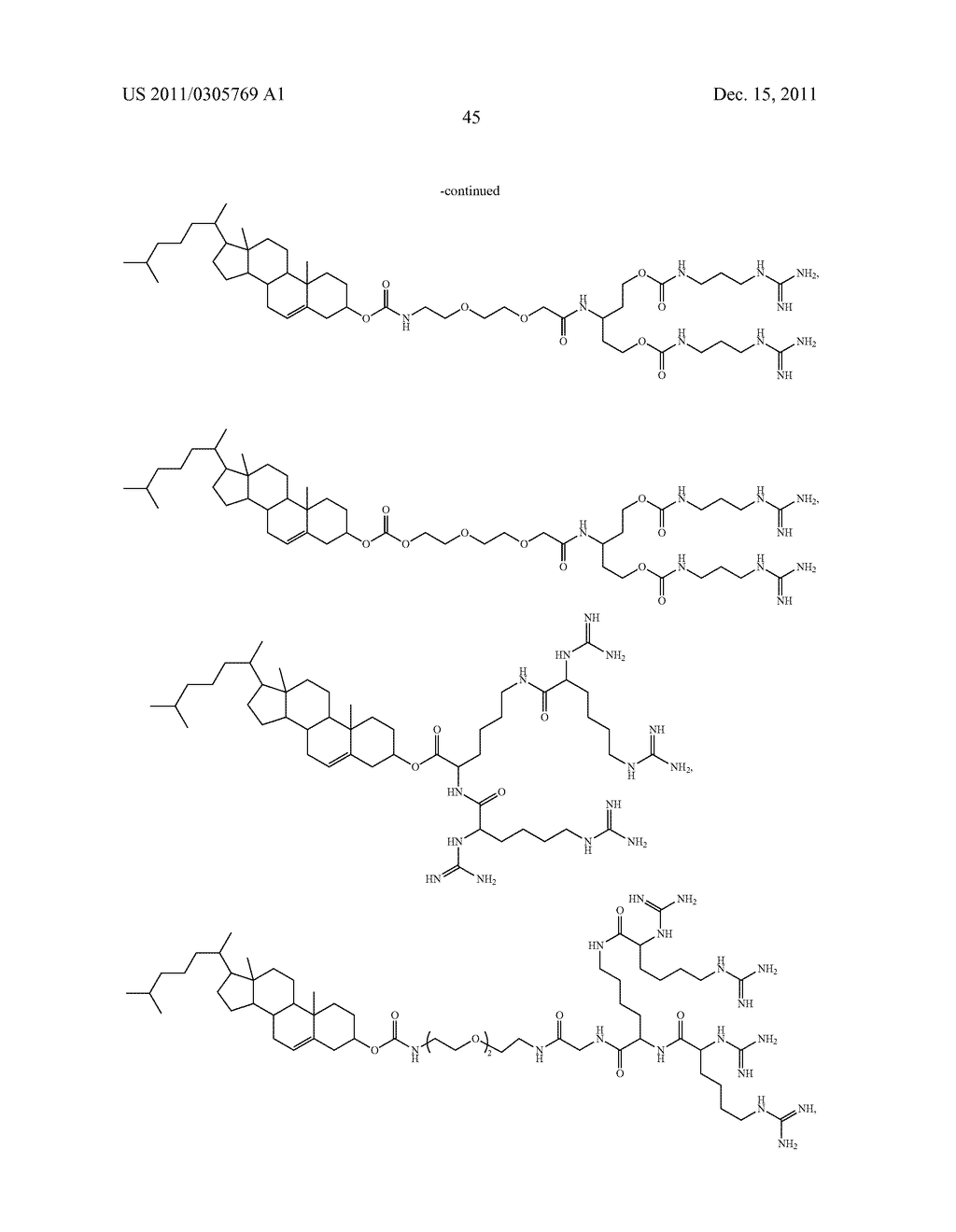 BRANCHED CATIONIC LIPIDS FOR NUCLEIC ACIDS DELIVERY SYSTEM - diagram, schematic, and image 49