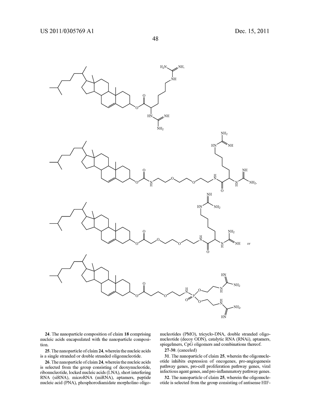 BRANCHED CATIONIC LIPIDS FOR NUCLEIC ACIDS DELIVERY SYSTEM - diagram, schematic, and image 52