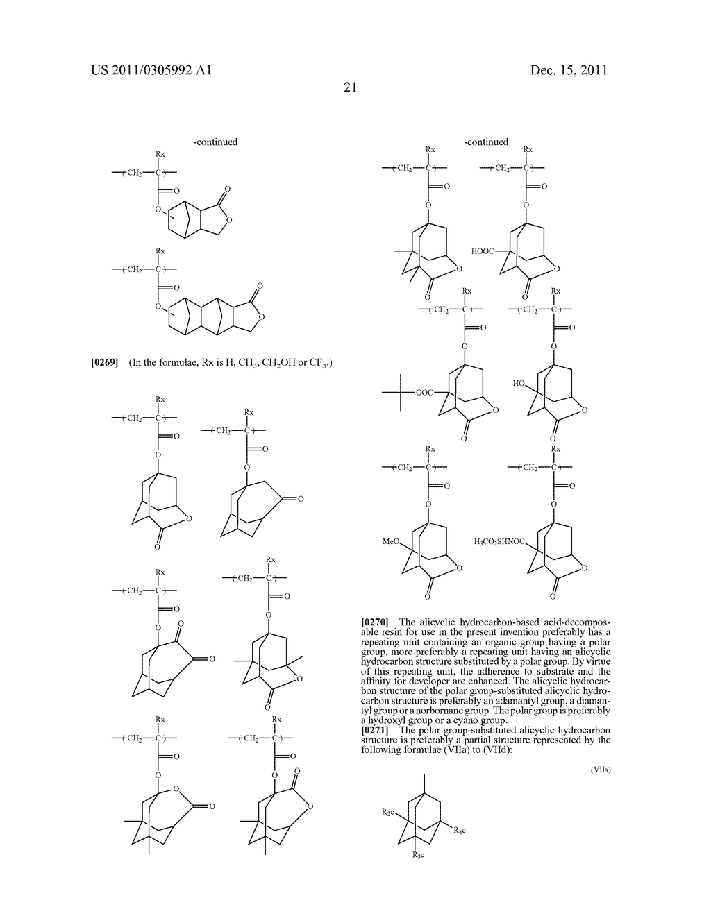 PATTERN FORMING METHOD, AND RESIST COMPOSITION, DEVELOPER AND RINSING     SOLUTION USED IN THE PATTERN FORMING METHOD - diagram, schematic, and image 28