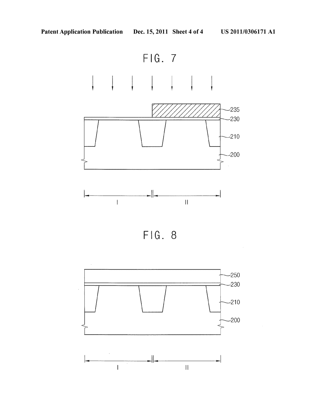 METHODS OF FABRICATING SEMICONDUCTOR DEVICES WITH DIFFERENTIALLY NITRIDED     GATE INSULATORS - diagram, schematic, and image 05