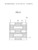 SEMICONDUCTOR DEVICE HAVING A SADDLE FIN SHAPED GATE AND METHOD FOR     MANUFACTURING THE SAME diagram and image