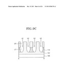 SEMICONDUCTOR DEVICE HAVING A SADDLE FIN SHAPED GATE AND METHOD FOR     MANUFACTURING THE SAME diagram and image