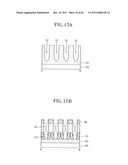 SEMICONDUCTOR DEVICE HAVING A SADDLE FIN SHAPED GATE AND METHOD FOR     MANUFACTURING THE SAME diagram and image