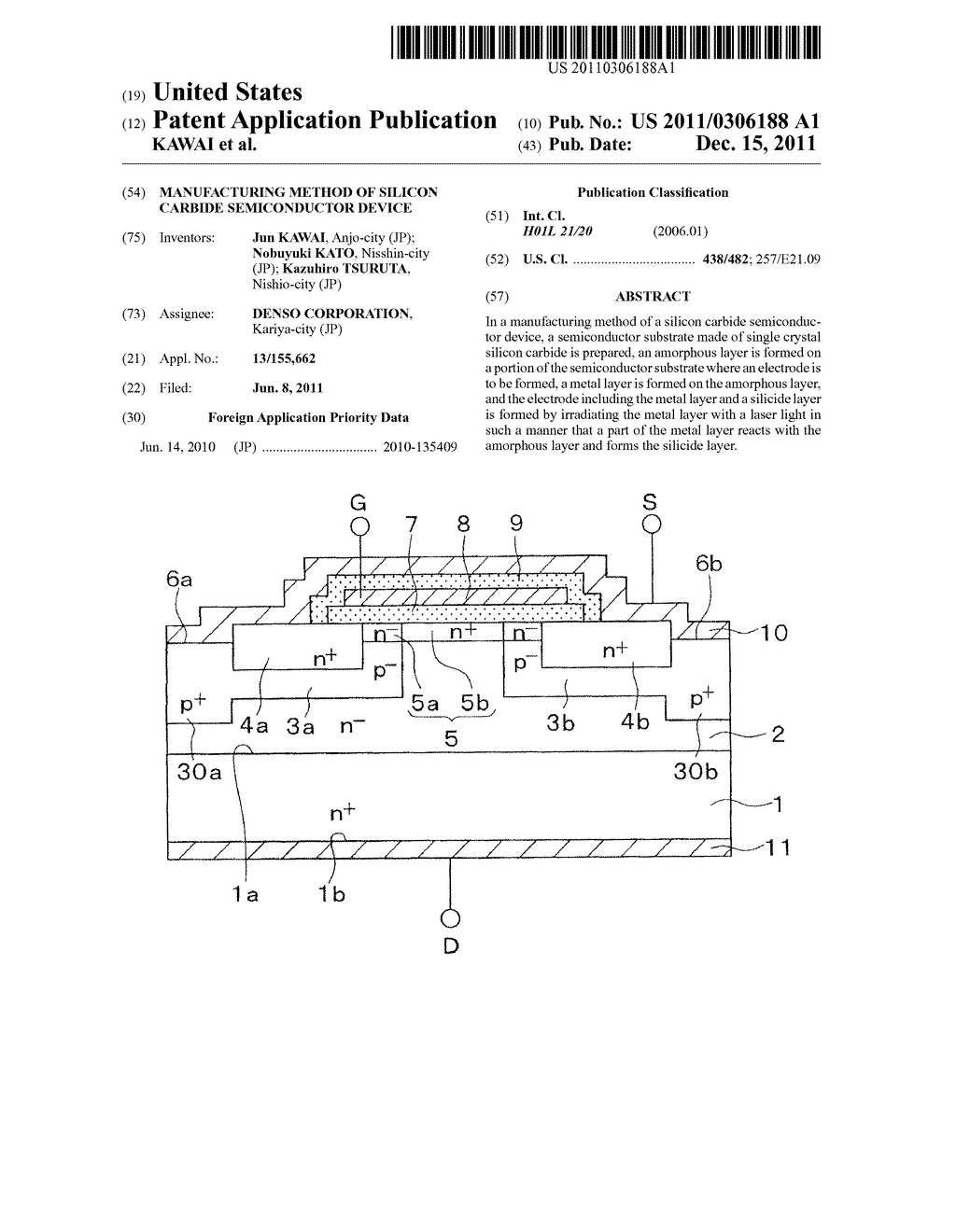 MANUFACTURING METHOD OF SILICON CARBIDE SEMICONDUCTOR DEVICE - diagram, schematic, and image 01