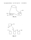 Wireless speaker footwear diagram and image