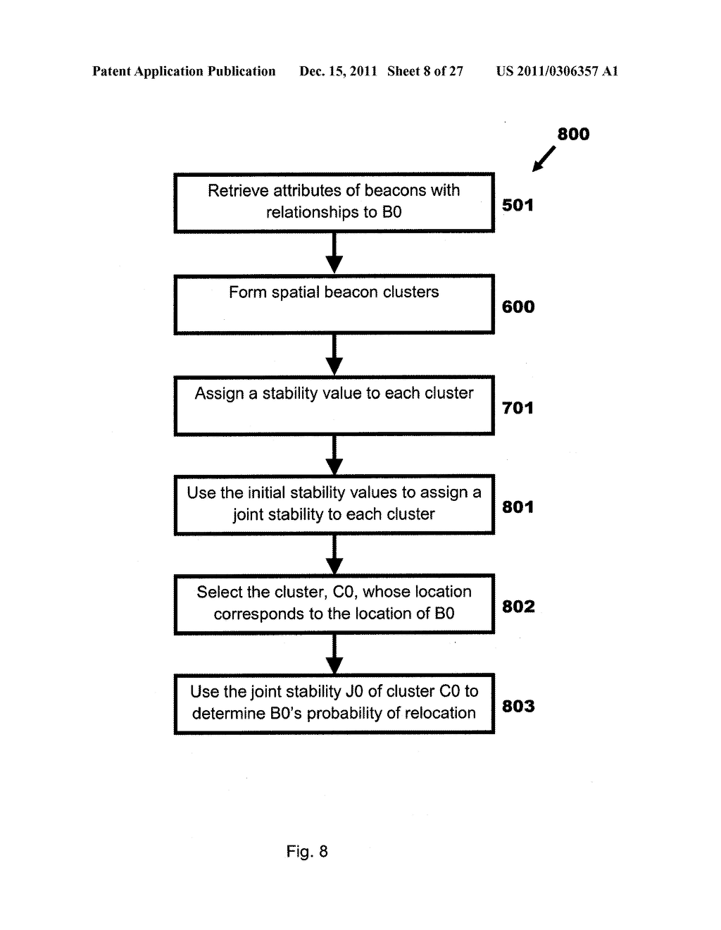 SYSTEMS FOR AND METHODS OF DETERMINING LIKELIHOOD OF ATYPICAL TRANSMISSION     CHARACTERISTICS OF REFERENCE POINTS IN A POSITIONING SYSTEM - diagram, schematic, and image 09