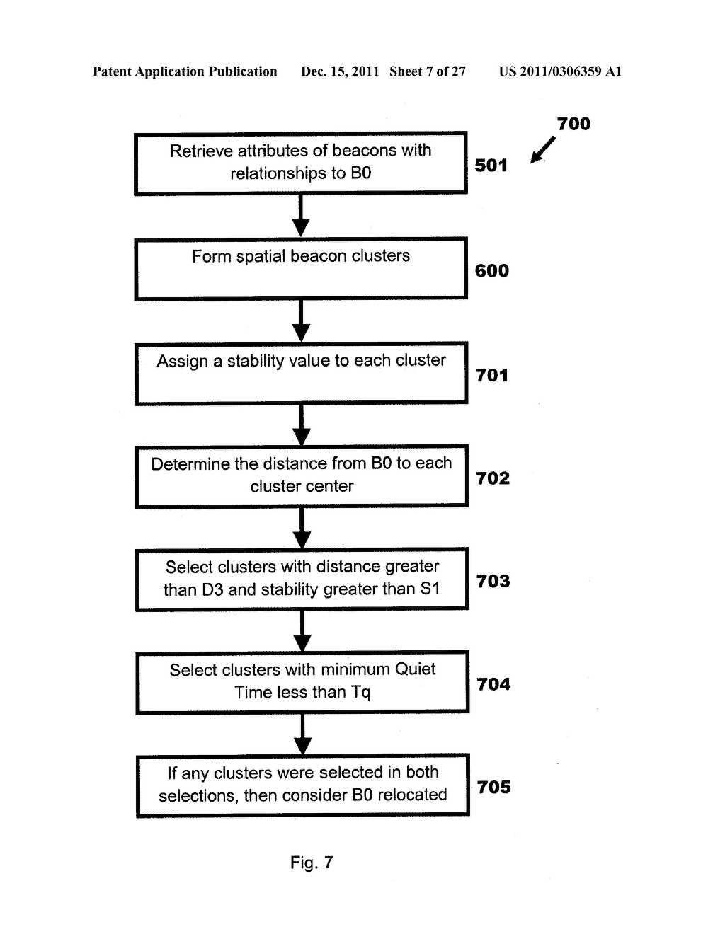 SYSTEMS FOR AND METHODS OF DETERMINING LIKELIHOOD OF RELOCATION OF     REFERENCE POINTS IN A POSITIONING SYSTEM - diagram, schematic, and image 08