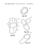 CLOSED LOOP DEVICE INCORPORATING ONE OR MORE INDECOMPOSABLE KNOTS AND     METHODS OF USING diagram and image