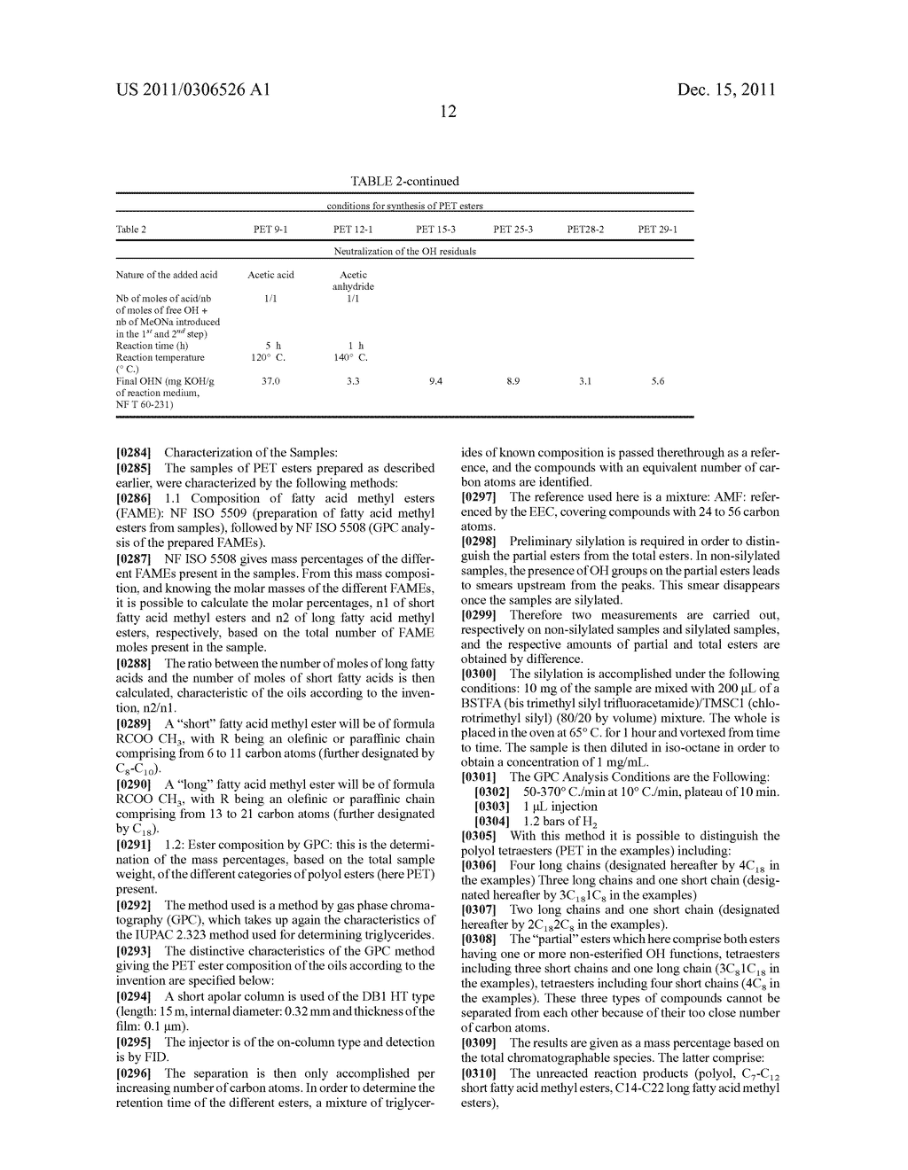 LUBRICATING OIL BASED ON POLYOL ESTERS - diagram, schematic, and image 13