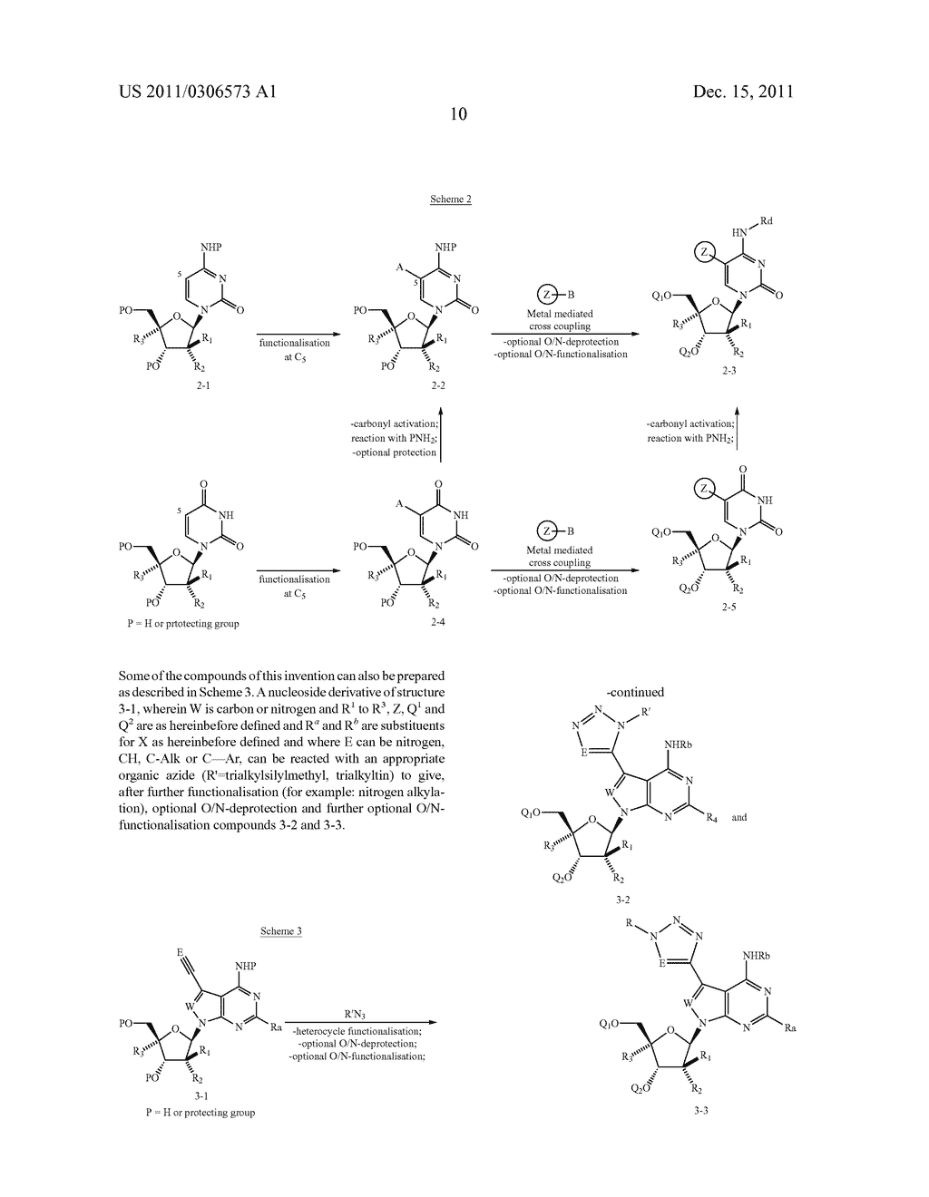 NUCLEOSIDE DERIVATIVES AS INHIBITORS OF VIRAL POLYMERASES - diagram, schematic, and image 11