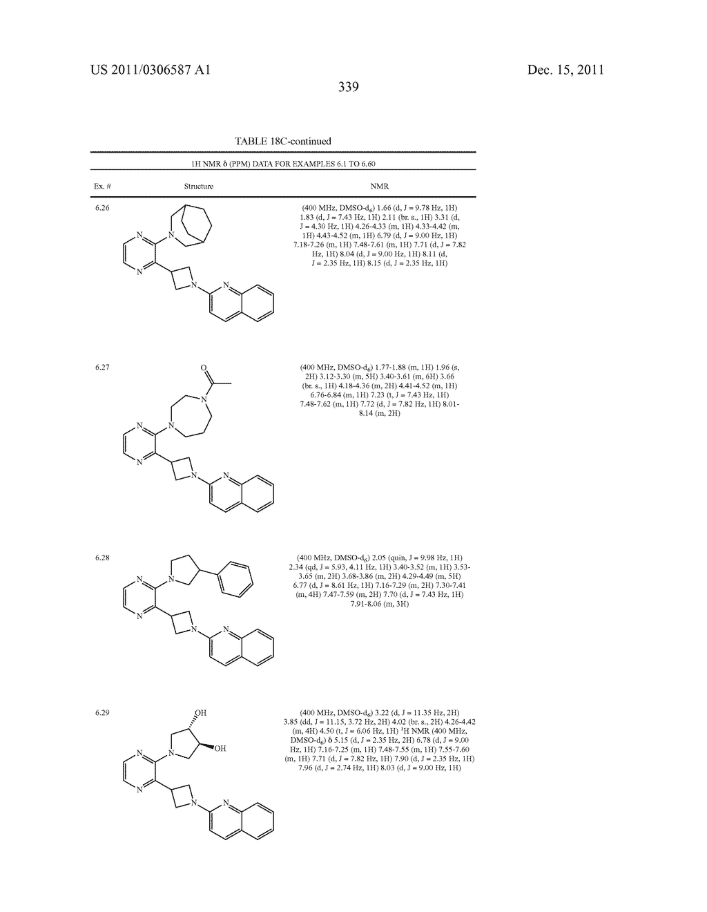 UNSATURATED NITROGEN HETEROCYCLIC COMPOUNDS USEFUL AS PDE10 INHIBITORS - diagram, schematic, and image 340