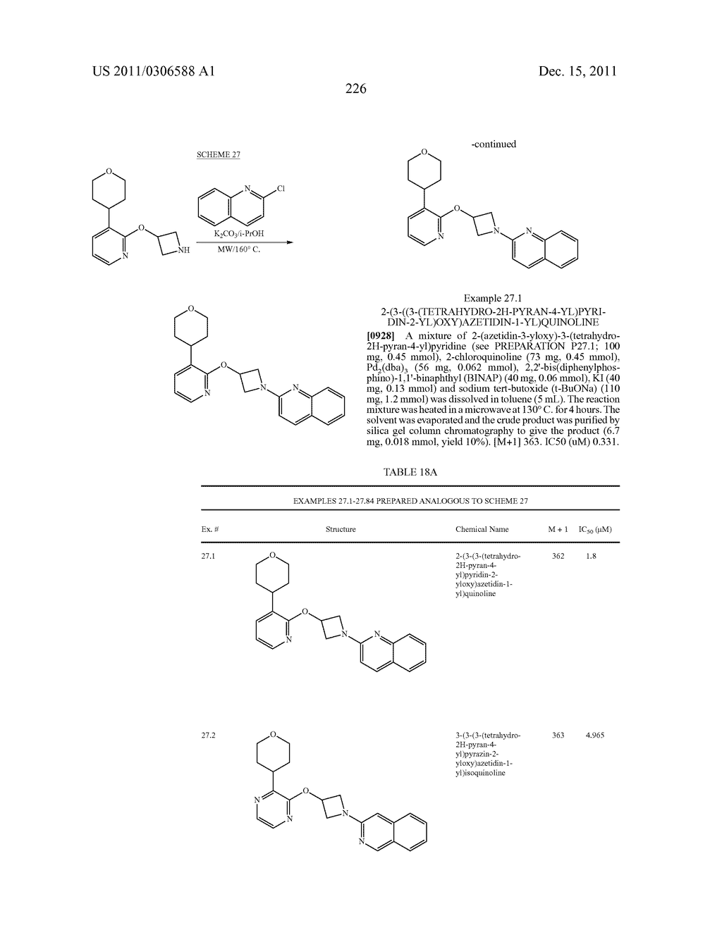 HETEROARYLOXYHETEROCYCLYL COMPOUNDS AS PDE10 INHIBITORS - diagram, schematic, and image 227