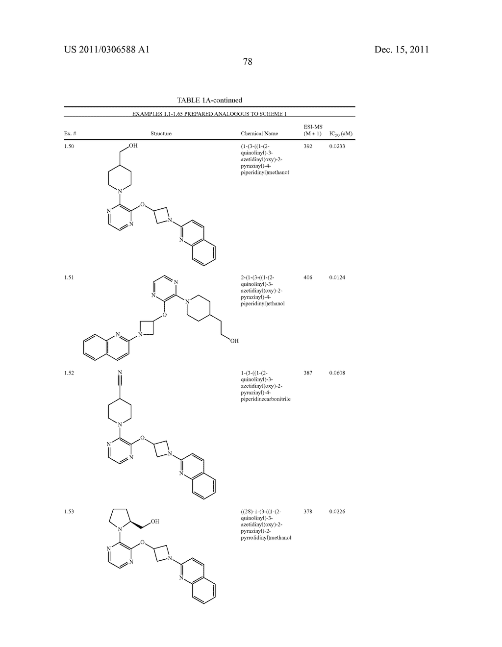 HETEROARYLOXYHETEROCYCLYL COMPOUNDS AS PDE10 INHIBITORS - diagram, schematic, and image 79