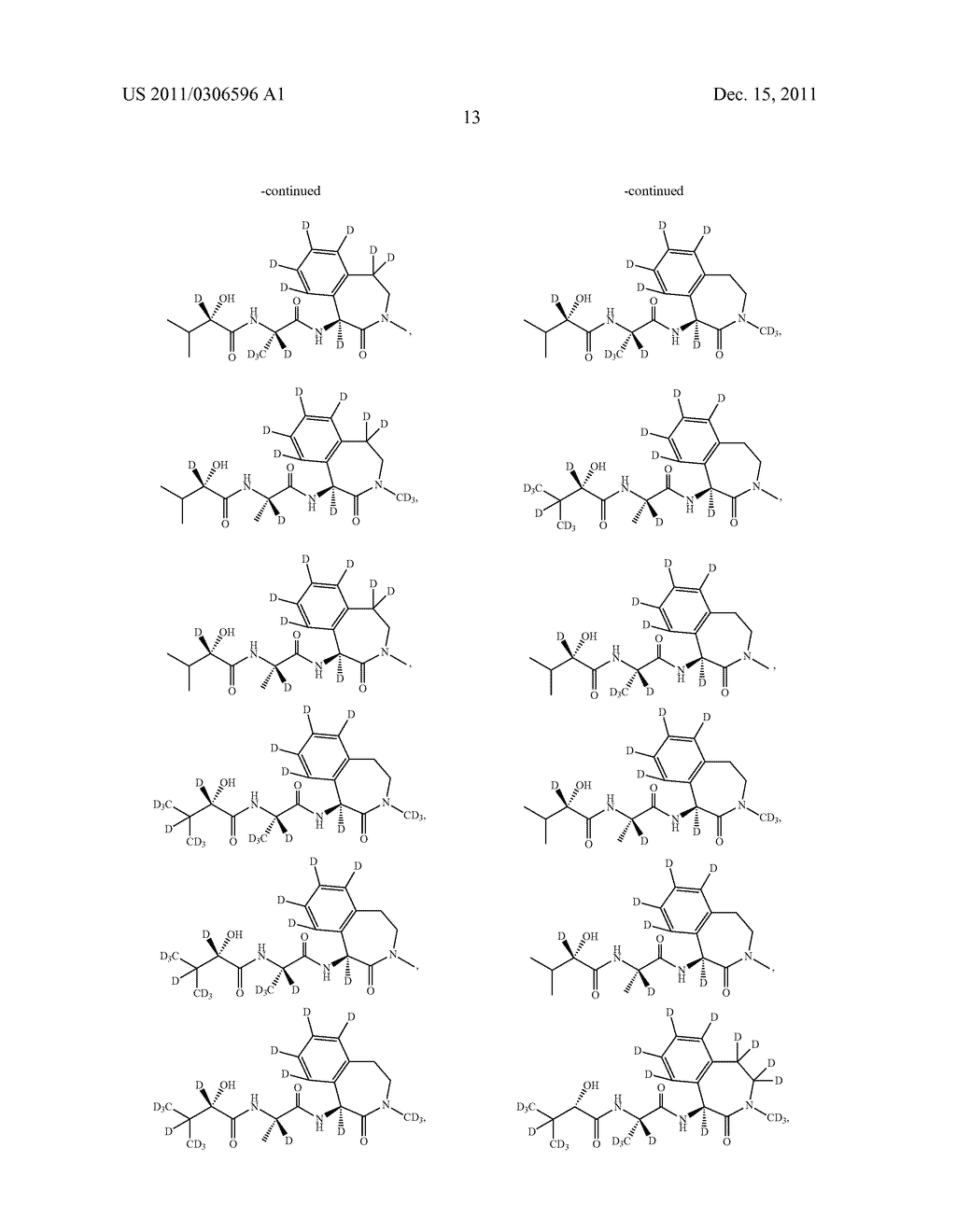 BENZAZEPINE INHIBITORS OF GAMMA-SECRETASE - diagram, schematic, and image 14