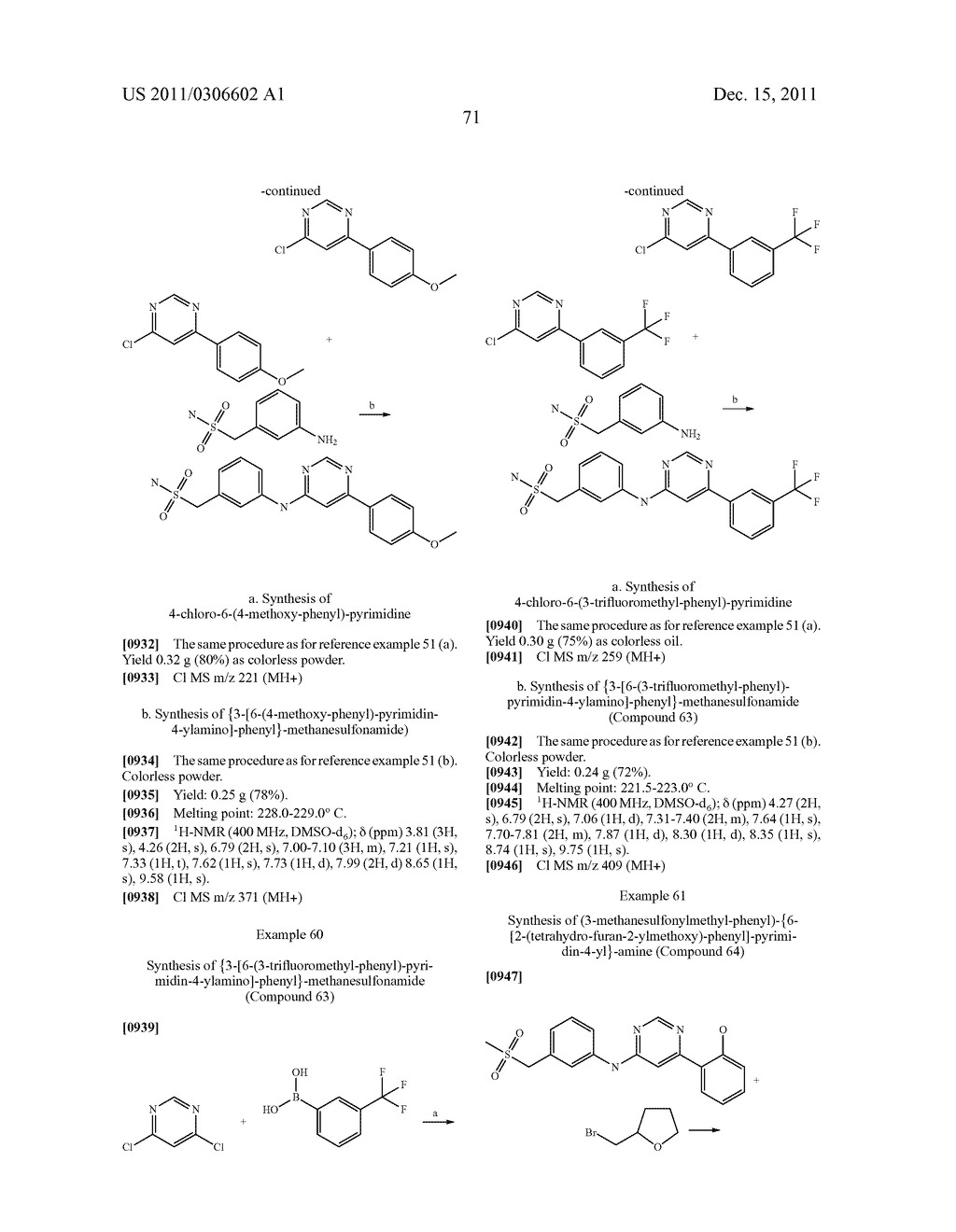 4, 6-DISUBSTITUTED AMINOPYRIMIDINE DERIVATIVES AS INHIBITORS OF PROTEIN     KINASES - diagram, schematic, and image 77