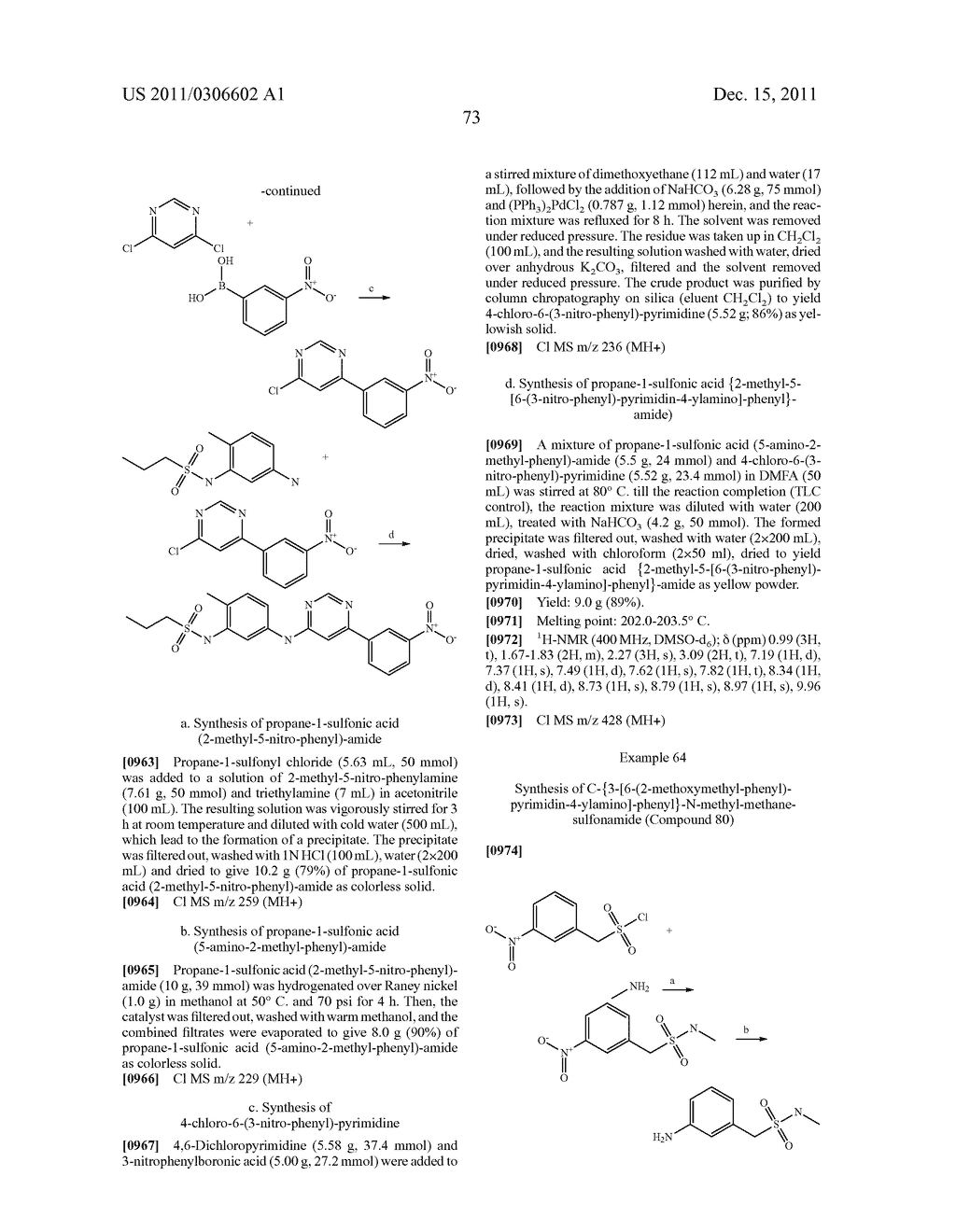 4, 6-DISUBSTITUTED AMINOPYRIMIDINE DERIVATIVES AS INHIBITORS OF PROTEIN     KINASES - diagram, schematic, and image 79