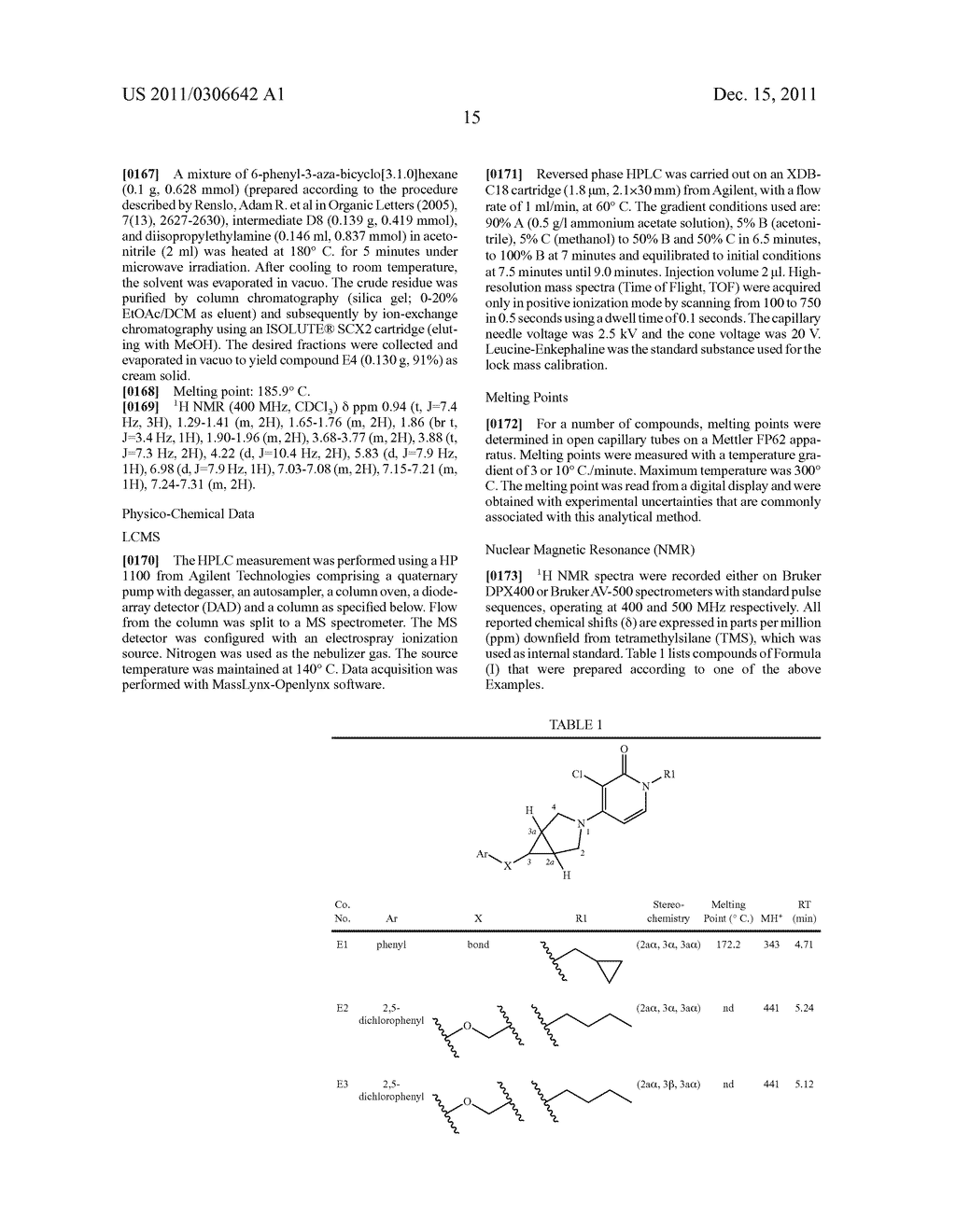 3-AZABICYCLO[3.1.0]HEXYL DERIVATIVES AS MODULATORS OF METABOTROPIC     GLUTAMATE RECEPTORS - diagram, schematic, and image 16