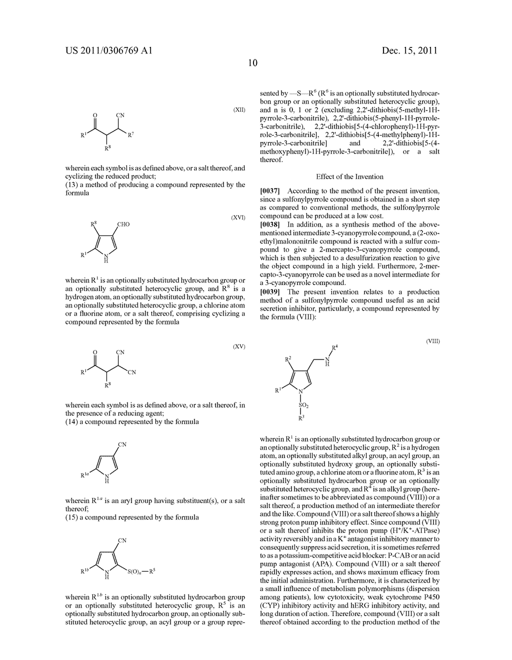 PROCESS FOR PRODUCING PYRROLE COMPOUND - diagram, schematic, and image 11