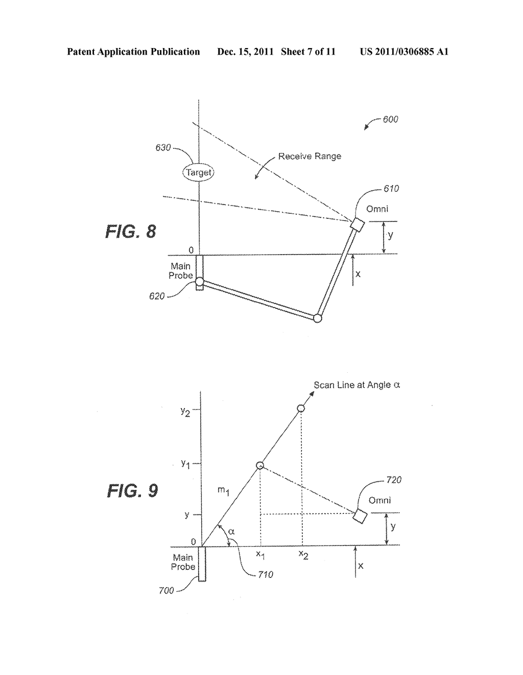 Method and Apparatus to Produce Ultrasonic Images Using Multiple Apertures - diagram, schematic, and image 08