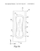 ABSORBENT ARTICLE WITH DISPOSAL WRAPPER diagram and image