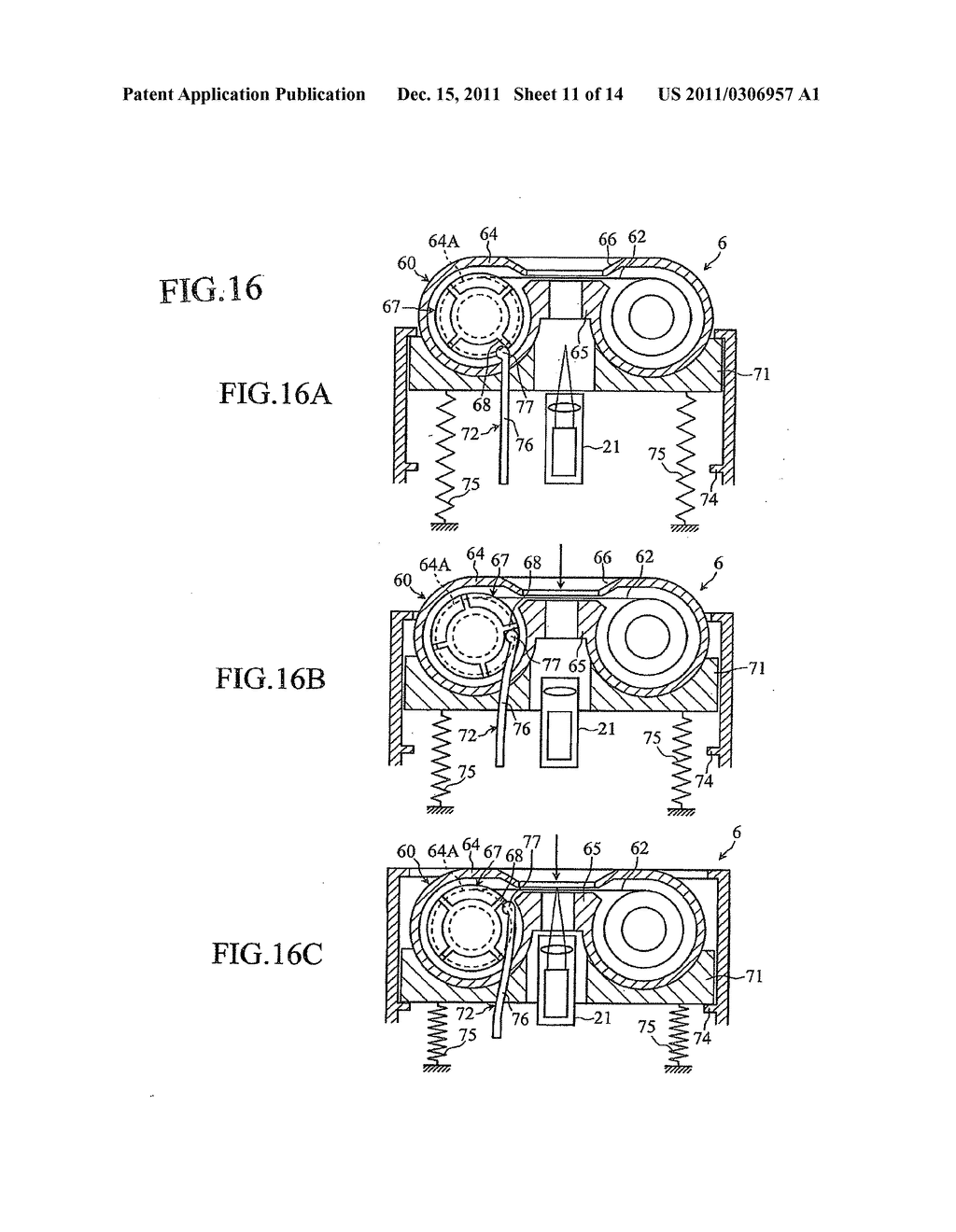 LASER DRILLING DEVICE AND PROTECTIVE MEMBER AND CARTIDGE FOR LASER     DRILLING DEVICE - diagram, schematic, and image 12