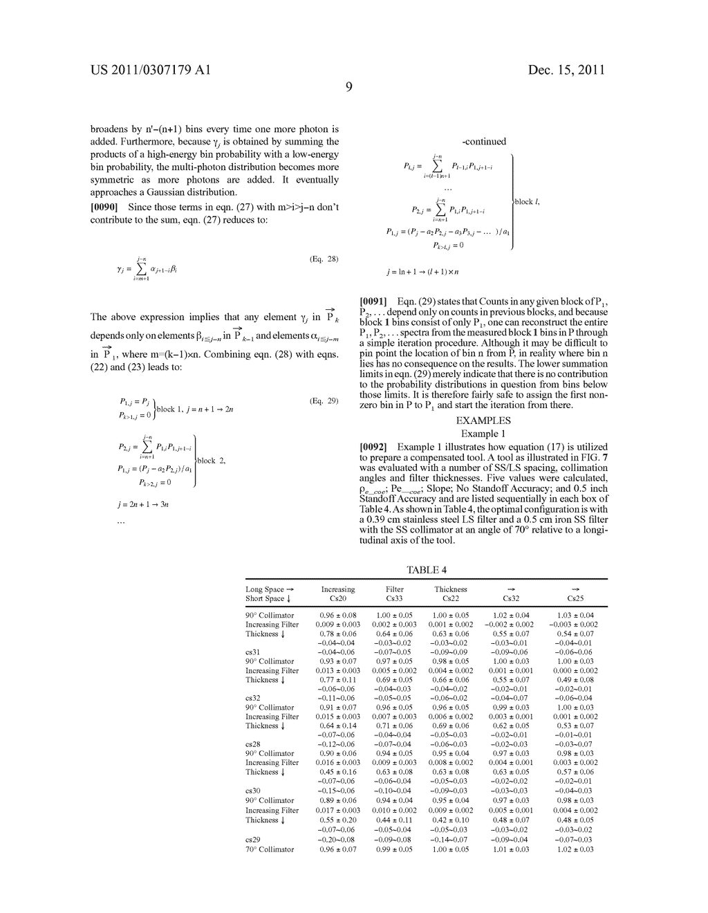 METHOD OF EXTRACTING FORMATION DENSITY AND PE USING A PULSED ACCELERATOR     BASED LITHO-DENSITY TOOL - diagram, schematic, and image 23