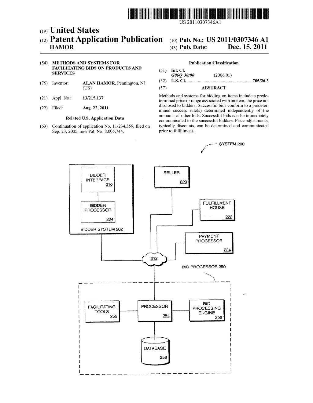 METHODS AND SYSTEMS FOR FACILITATING BIDS ON PRODUCTS AND SERVICES - diagram, schematic, and image 01