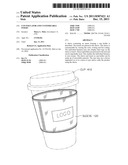 CUP INSULATOR AND CUSTOMIZABLE INSERT diagram and image