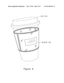 CUP INSULATOR AND CUSTOMIZABLE INSERT diagram and image