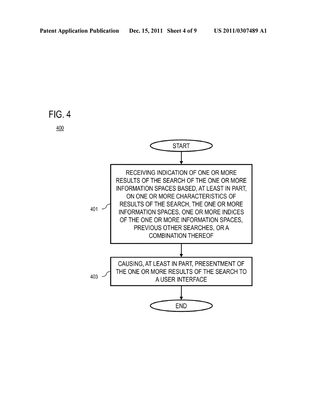 METHOD AND APPARATUS FOR USER BASED SEARCH IN DISTRIBUTED INFORMATION     SPACE - diagram, schematic, and image 05