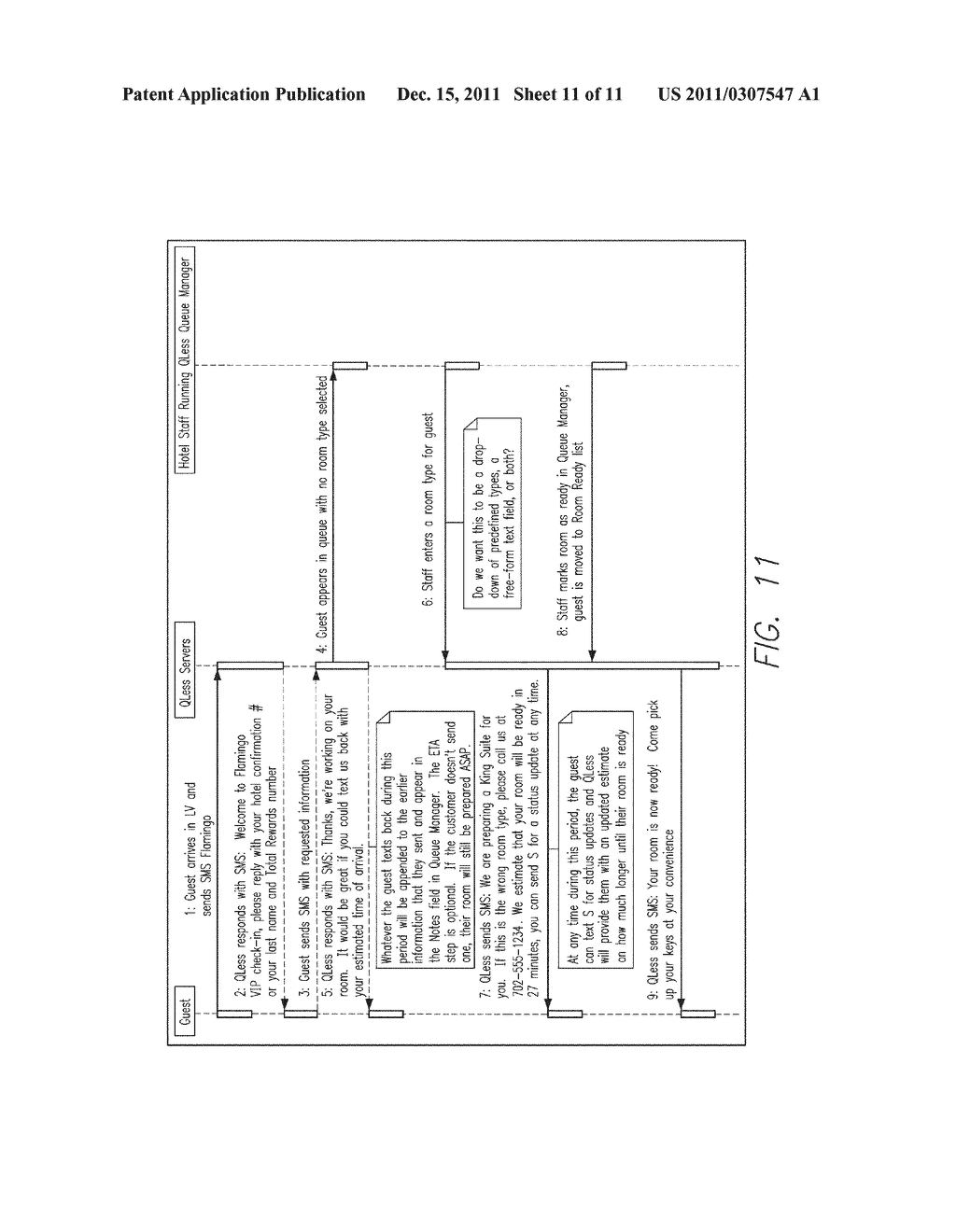 ELECTRONIC QUEUING SYSTEMS AND METHODS - diagram, schematic, and image 12