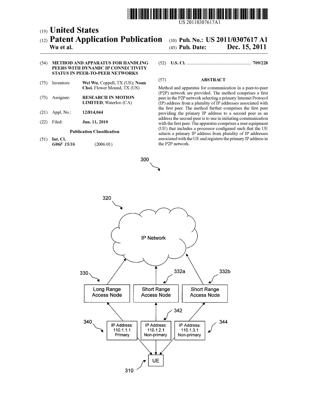 Method And Apparatus For Handling Peers With Dynamic IP Connectivity     Status In Peer-To-Peer Networks - diagram, schematic, and image 01