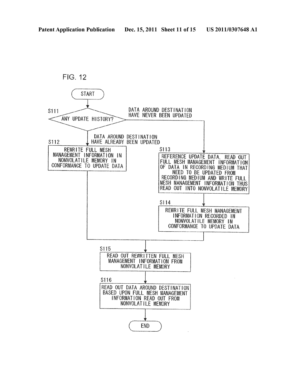 Map Data Product, Map Data Processing Program Product, Map Data Processing     Method and Map Data Processing Device - diagram, schematic, and image 12