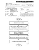 APPARATUS AND METHOD FOR SYNCHRONIZING A SNAPSHOT IMAGE diagram and image