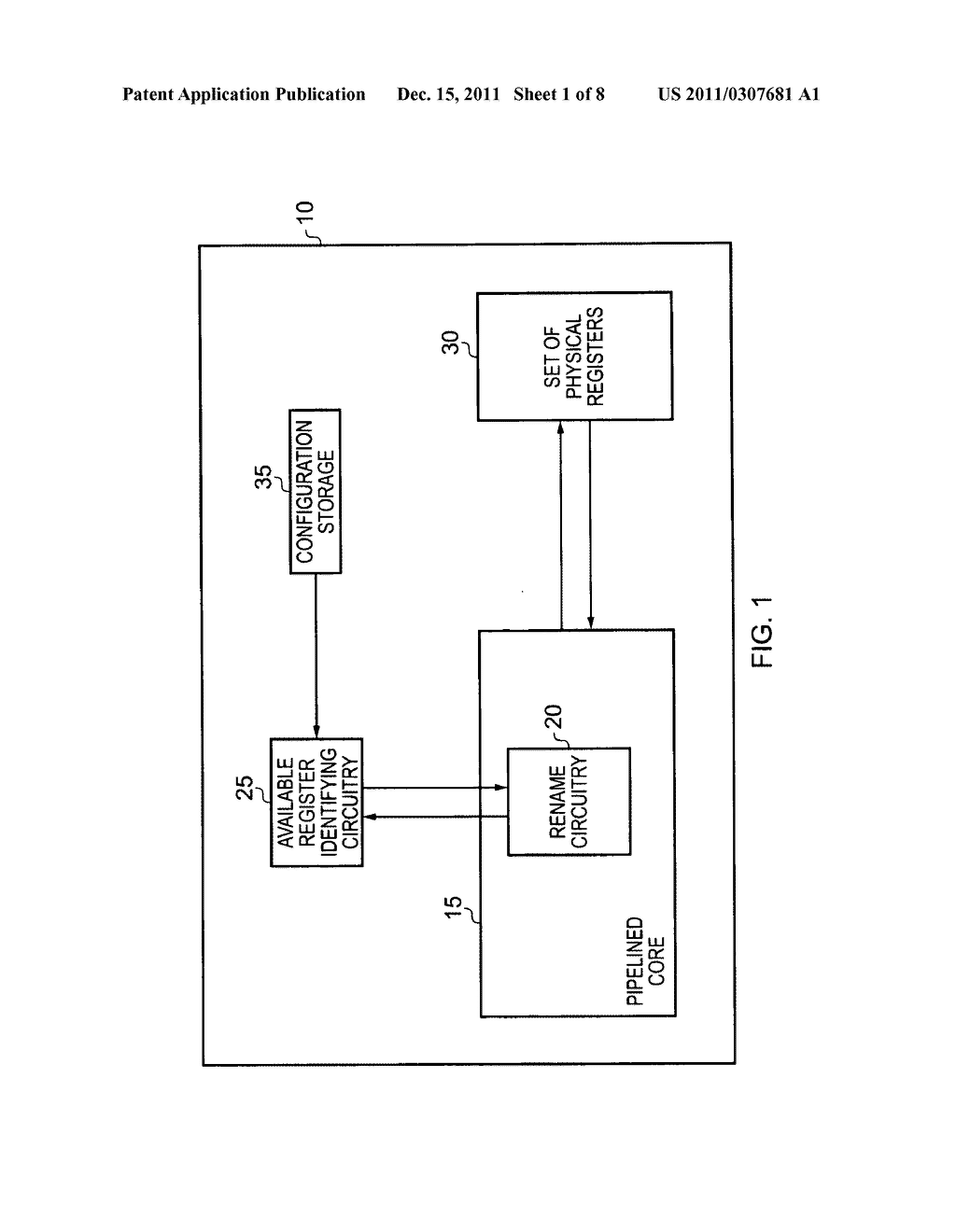 Apparatus and method for mapping architectural registers to physical     registers - diagram, schematic, and image 02