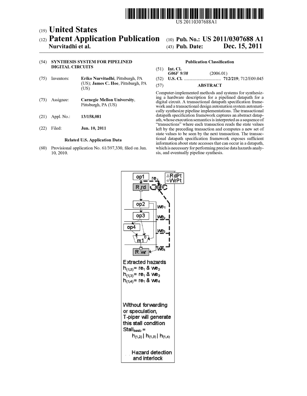 SYNTHESIS SYSTEM FOR PIPELINED DIGITAL CIRCUITS - diagram, schematic, and image 01