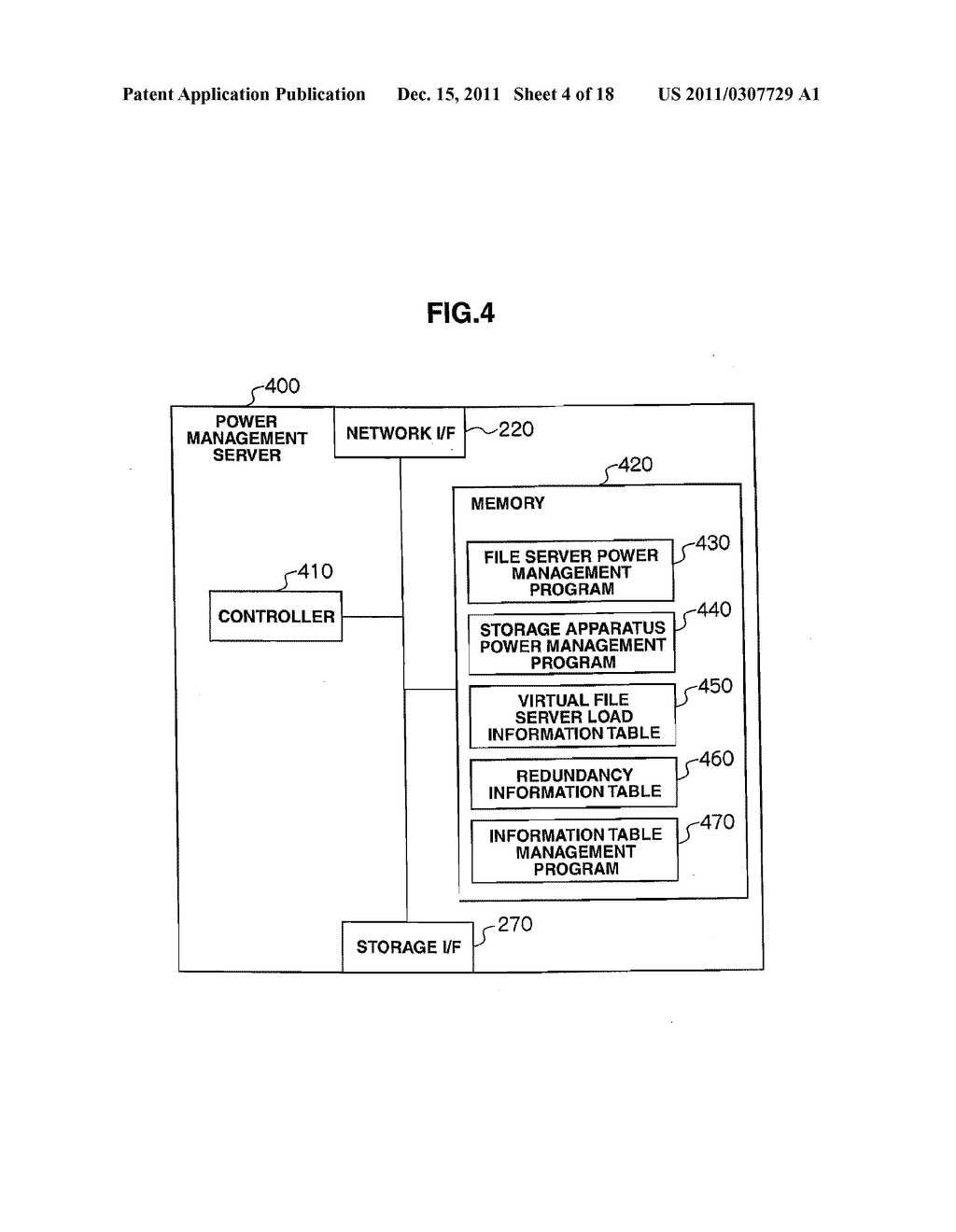 STORAGE SYSTEM AND POWER CONSUMPTION REDUCTION METHOD FOR THE SAME - diagram, schematic, and image 05