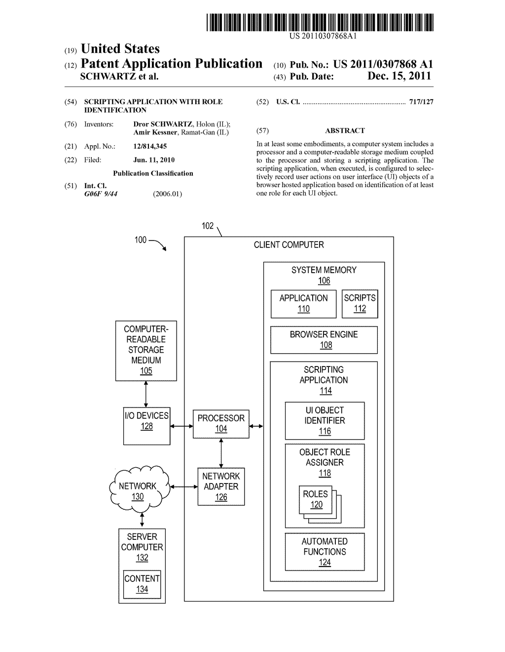 SCRIPTING APPLICATION WITH ROLE IDENTIFICATION - diagram, schematic, and image 01