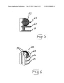 DEVICE FOR DETERMINING THE CONCRETE COVER OF REINFORCEMENTS DURING CASTING diagram and image