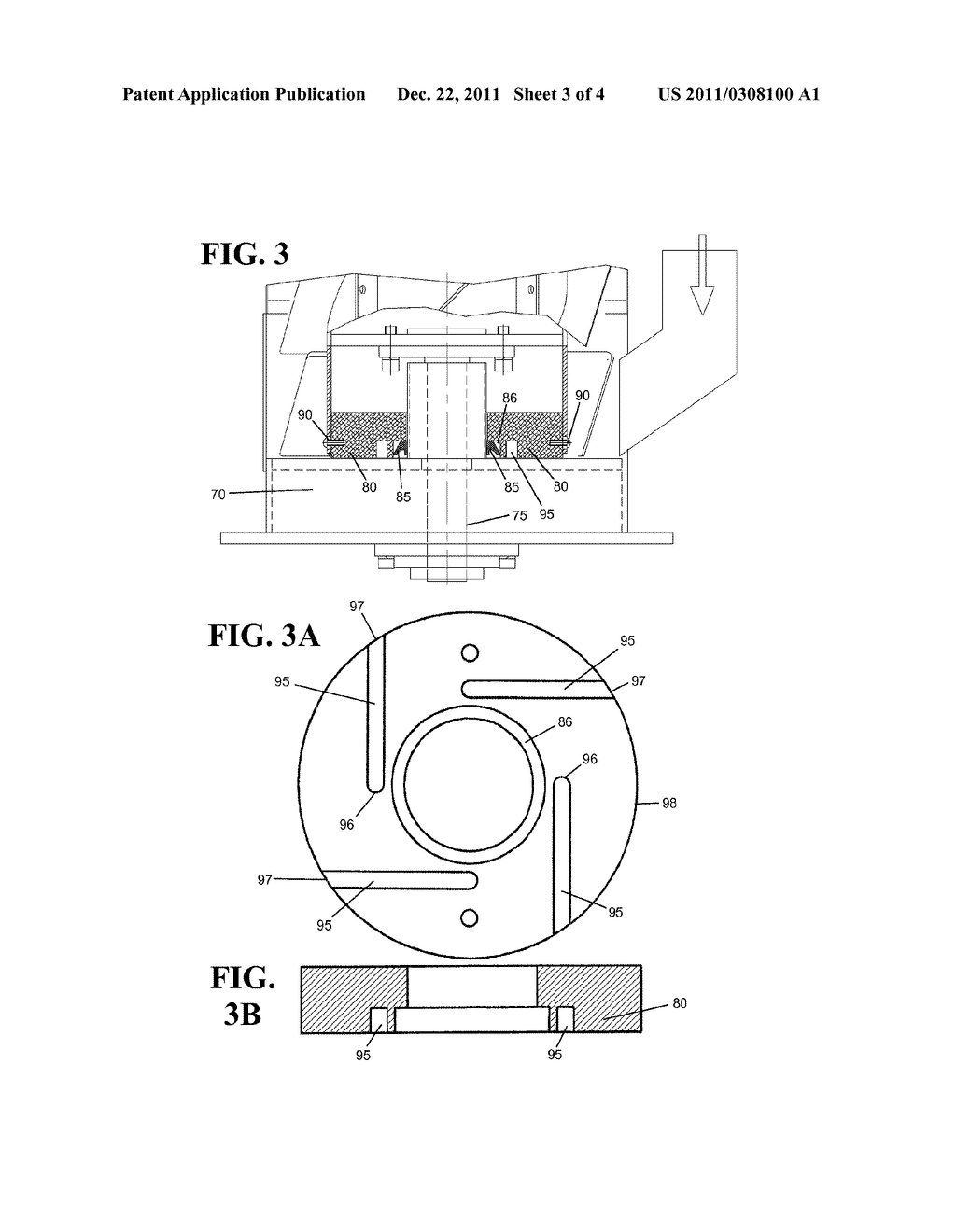 Centrifugal Dryer with Replaceable Blades and Self-Cleaning Rotor Seal and     Centrifugal Dewatering Tower - diagram, schematic, and image 04