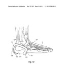 Footwear With Integrated Biased Heel Fit Device diagram and image