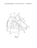 Footwear With Integrated Biased Heel Fit Device diagram and image