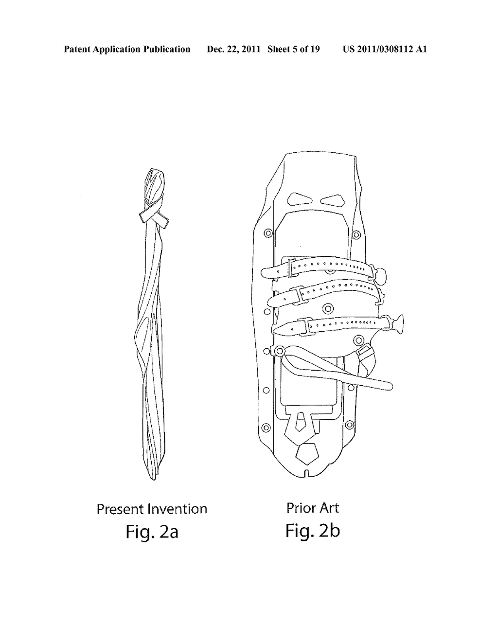 Collapsible Snowshoe - diagram, schematic, and image 06