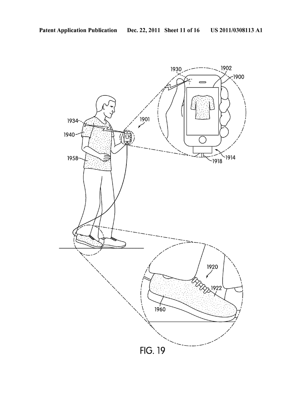 Article of Footwear With Color Change Portion And Method Of Changing Color - diagram, schematic, and image 12