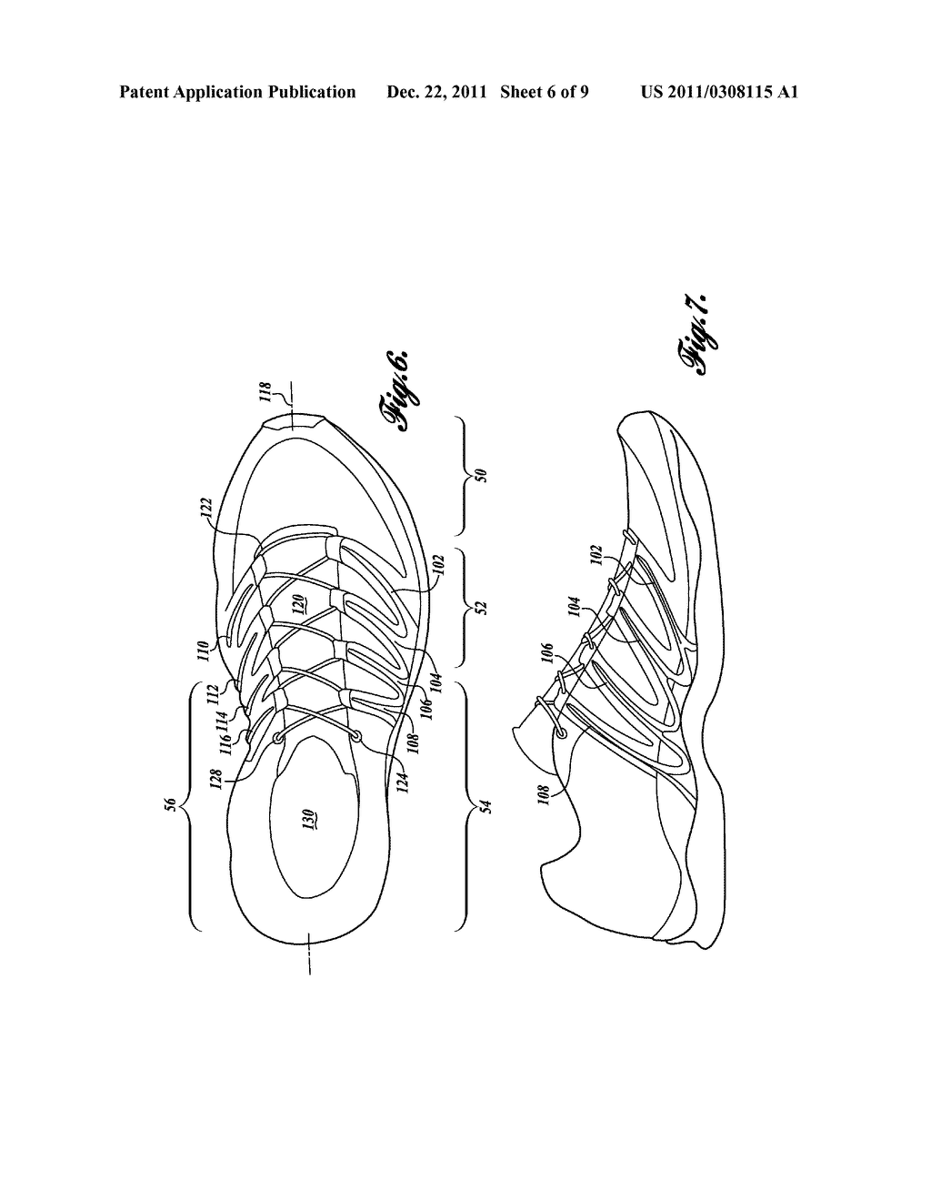 DYNAMIC FIT SLEEVE AND INDEPENDENT LACING SUPPORT CAGE FOR RUNNING     FOOTWEAR - diagram, schematic, and image 07