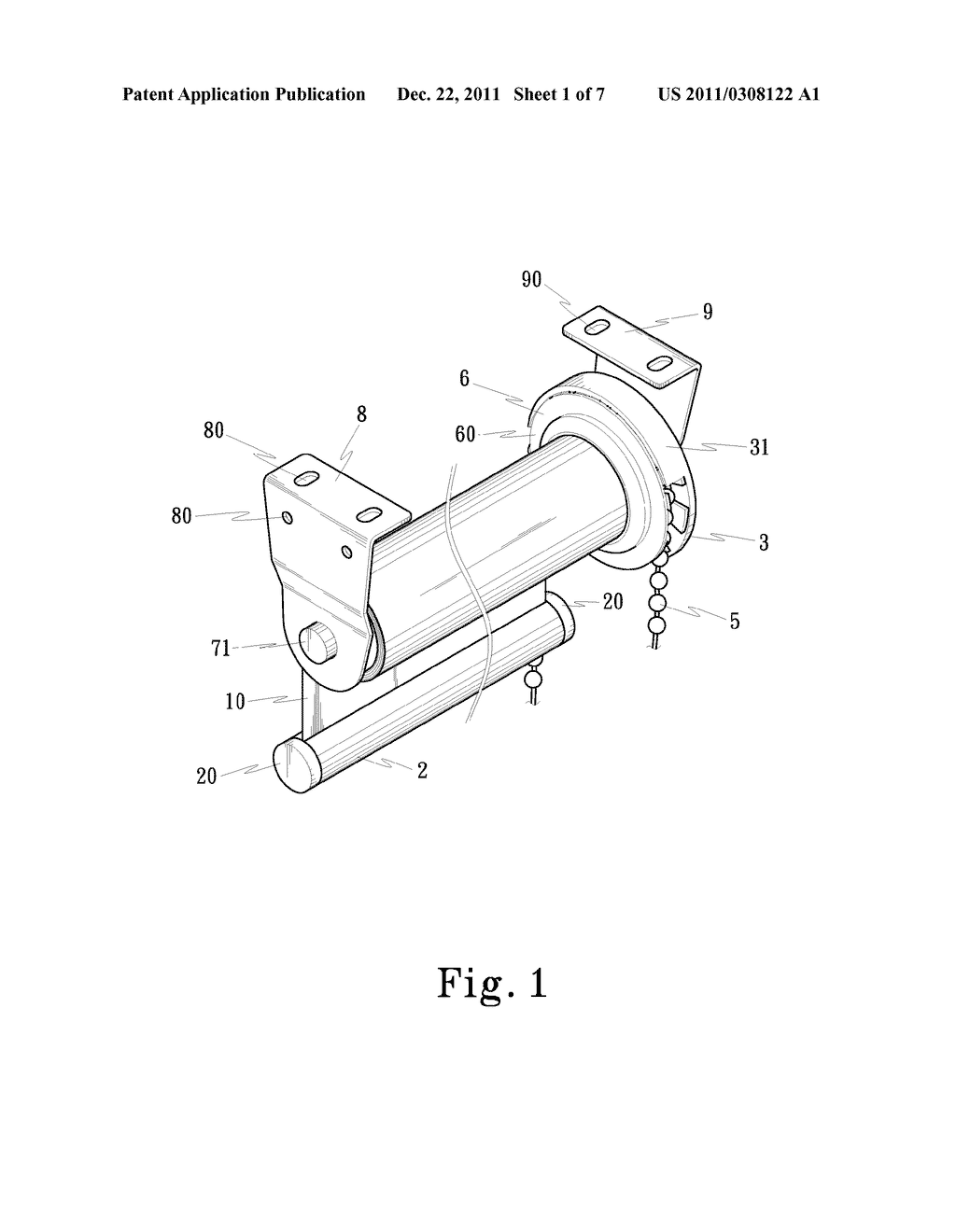 MANUAL BANNER ROLL-UP MECHANISM - diagram, schematic, and image 02