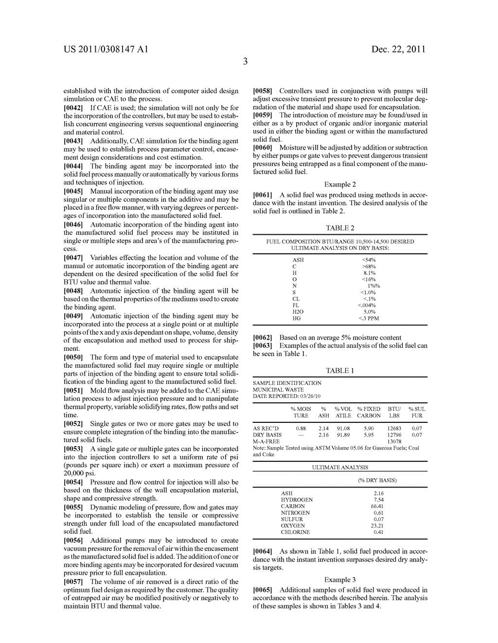 Process and System for Mixing, Binding and Stabilizing Agents for     Manufacturing Refuse Driven Solid Waste - diagram, schematic, and image 09