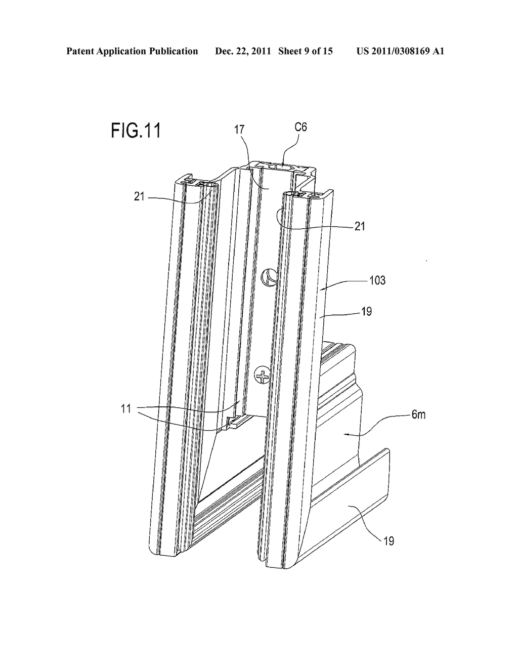 SASH FOR SLIDING DOOR OR WINDOW - diagram, schematic, and image 10