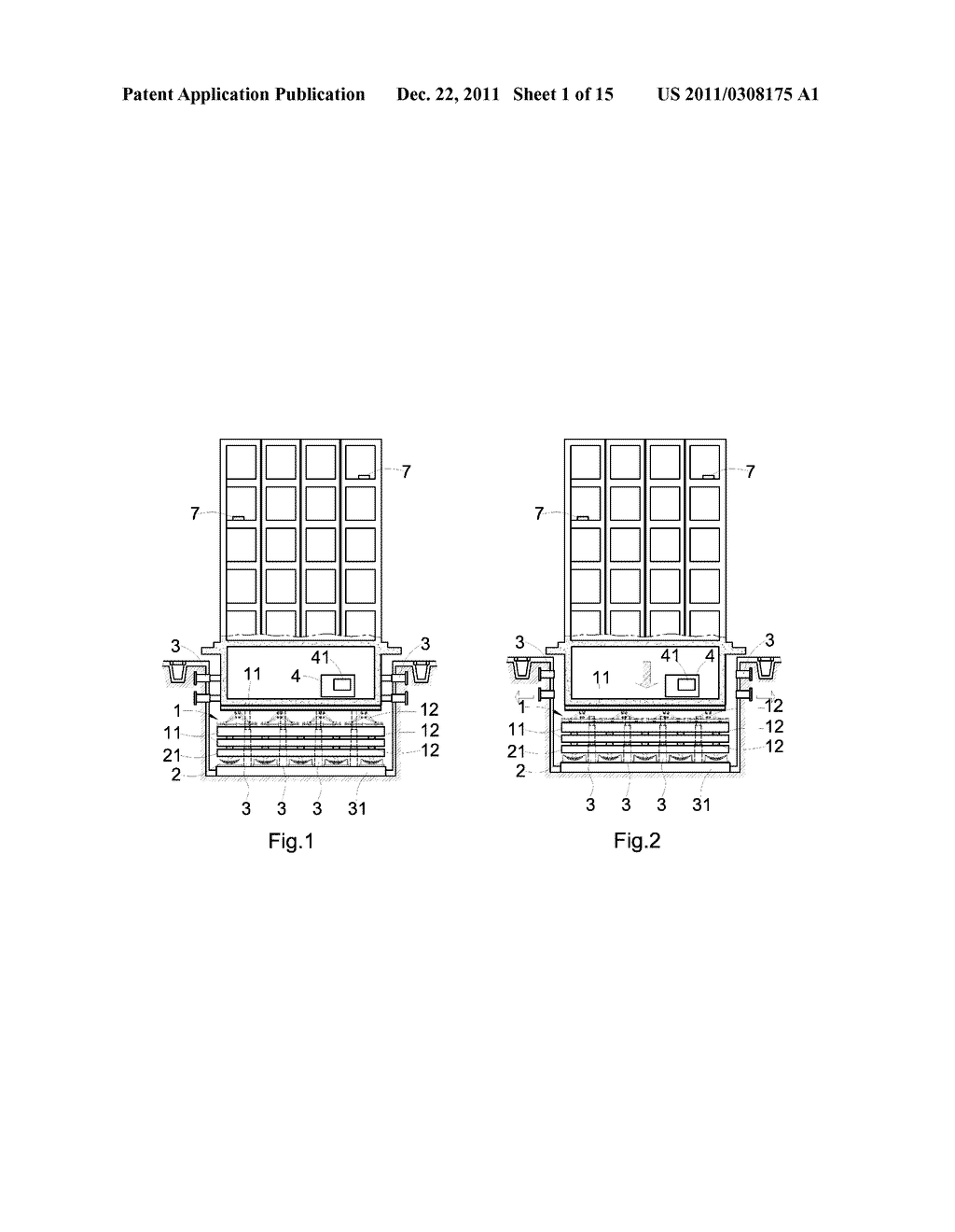 BUILDINGS SEISMIC ISOLATION AND SNUBBER SYSTEM FOR A SEISMIC ISOLATION     MECHANISM INSTANTLY ACTIVATED - diagram, schematic, and image 02