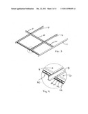 Suspended ceiling system for  T  bar grid system diagram and image